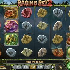 Raging Rex 2 slot game