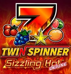 Sizzling Hot Deluxe Twin Spinner logo