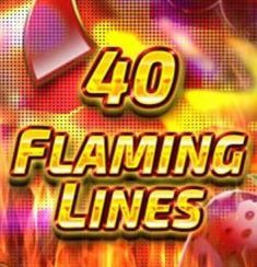 40 Flaming Lines logo