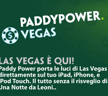 Scarica l'App e ricevi 20€ di Bonus su Paddy Power