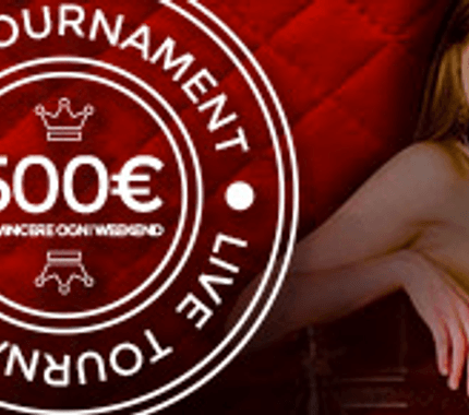 Live Tournament su StarCasino: gioca live e vinci fino a 200€