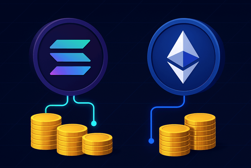 Solana vs Ethereum: le due blockchain del betting decentralizzato