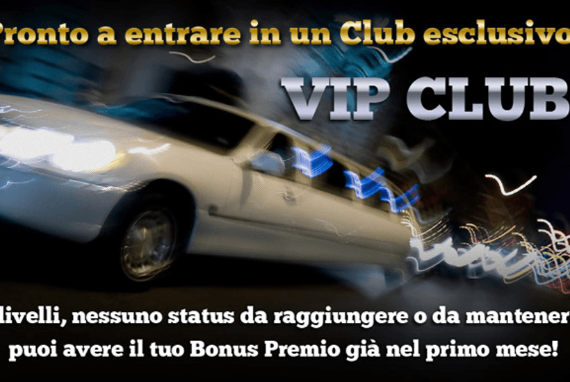 Entra a far parte dell'esclusivo VIP Club di CasinoYES: fino a 2.000€ ti aspettano!