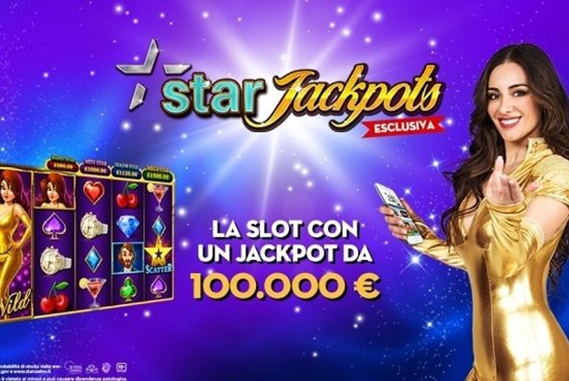 Divertiti come una star con StarJackpots e vinci più di 100.000€ di Jackpot!