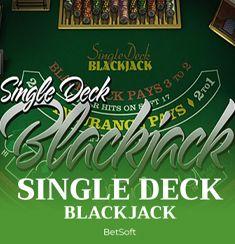 Single Deck BJ slot game