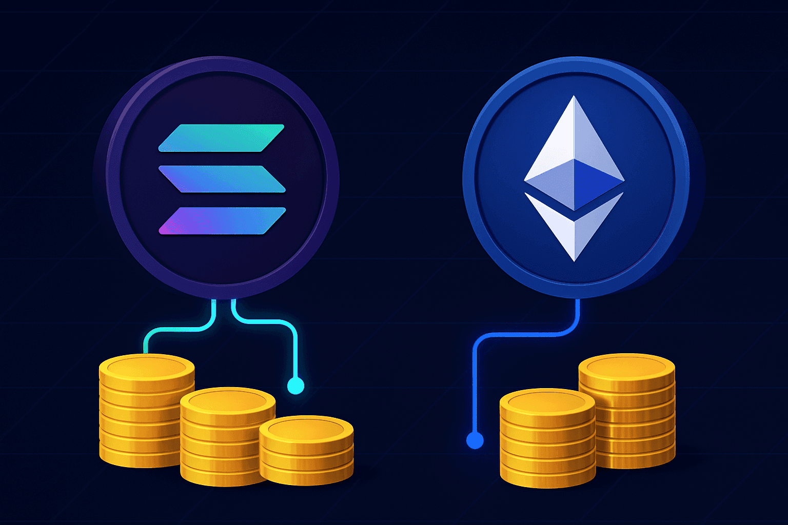 Solana o Ethereum? Confronto TPS e costi per le scommesse live