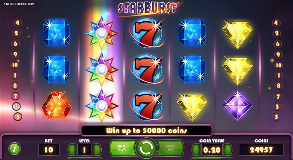 Scala la "Classifica Starburst" e regalati un montepremi di 1000 Euro