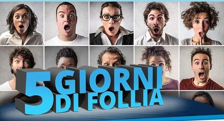 SlotYes.it: 5 giorni di follia a suon di bonus del 200% su tutti i giochi disponibili