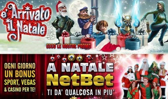 NetBet Casinò anticipa il tuo Natale e ti regala fantastici premi!