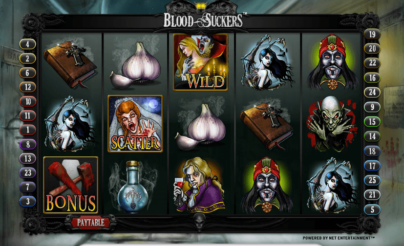 Vinti 23.000€ sulla slot machine Blood Suckers di StarCasino