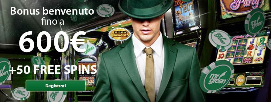 Febbraio all'insegna di Free Spins con Casinò Mr Green!
